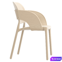 HUG chair by SCAB DESIGN 3D Model Corona