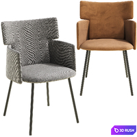Chair Woo Ax 3D Model Corona