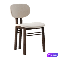 Med Chair by Acerbis 3D Model Corona