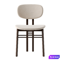 Med Chair by Acerbis 3D Model Corona