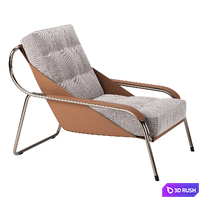 Maggiolina armchair 3D Model Vray, Corona