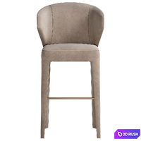 LAPEL BARSTOOL by baker 3D Model Corona