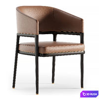 Mark dining chair by ASTER 3D Model Corona