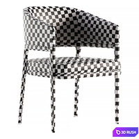 Mark dining chair by ASTER 3D Model Corona