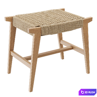 Kioto stool by La Redoute Interieurs 3D Model Corona