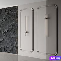 Wall panel №3 3D Model Corona