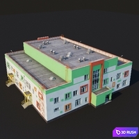 Kindergarten 3D Model Corona