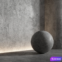 Decorative plaster. Seamless decorative plaster material 53 3D Model Corona