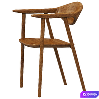 Deephouse Chair Monaco 3D Model Vray