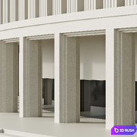 Stadium "Krasnodar" 3D Model Corona