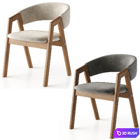 RIO kitchen chair by Montly 3D Model Vray, Corona