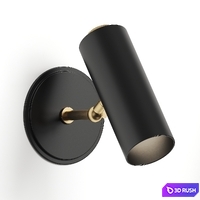 Lulu and Georgia Haru Sconce Wall Lamp 3D Model Vray, Corona
