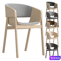 MERANO ARMCHAIR BY TON 3D Model Corona