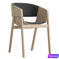 MERANO ARMCHAIR BY TON 3D Model Corona