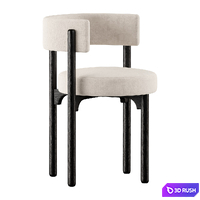 Heron Dining Chair 3D Model Corona