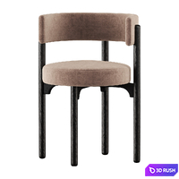 Heron Dining Chair 3D Model Corona