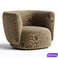 BLOSSOM | Armchair By Novamobili 3D Model Corona