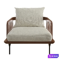 Castlery Wayne Armchair 3D Model Corona