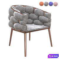 Chair Scandinavia 3D Model Corona