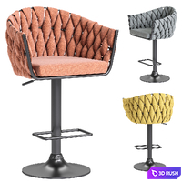 Chair DOBRIN Leon LM-9690 3D Model Vray, Corona