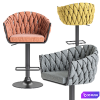 Chair DOBRIN Leon LM-9690 3D Model Vray, Corona