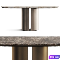 Eforma Dora Console Tables 3D Model Vray, Corona