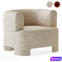 Armchair La Redoute Darrel 3D Model Corona