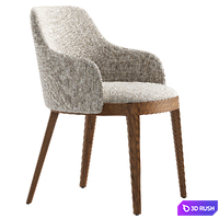 Adel Chair &amp; Stool by Calligaris 3D Model Vray, Corona