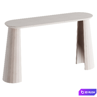 Forma&amp;Cemento FUSTO CONSOLE I Consoles 3D Model Corona