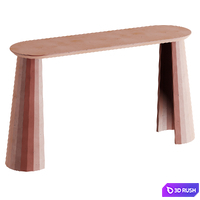 Forma&amp;Cemento FUSTO CONSOLE I Consoles 3D Model Corona