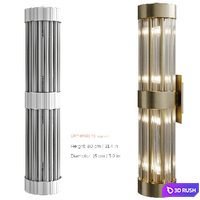HALMA WALL LIGHT ref. 9623.15 3D Model Vray, Corona
