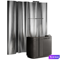Reception Desk 16 3D Model Corona
