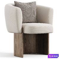 Claude Chair by Linteloo 3D Model Corona