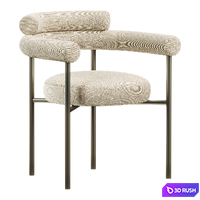 Danube Slat Back Arm Chair 3D Model Corona