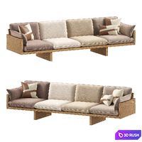 Durame York St Sofa 3D Model Corona