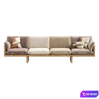 Durame York St Sofa 3D Model Corona