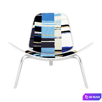 Vita Lounge Chair 3D Model Vray