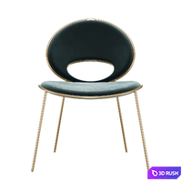 Black Pearl Dining Chair 3D Model Corona