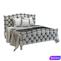 Chaddock Mallory Square Bed 3D Model Vray