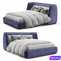Moroso Redondo Bed 3D Model Vray