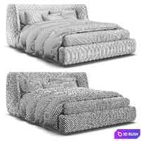 Moroso Redondo Bed 3D Model Vray