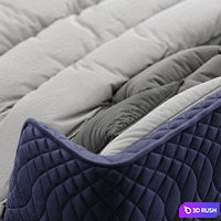 Moroso Redondo Bed 3D Model Vray