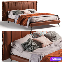 Bed Bonaldo Сuff 3D Model Corona
