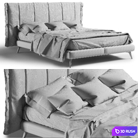 Bed Bonaldo Сuff 3D Model Corona