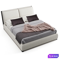 Giorgetti Adam Bed 3D Model Vray, Corona
