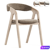 Monti chair by inmyroom 3D Model Corona