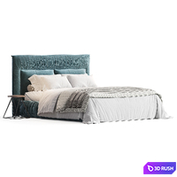 Ornella Bed by Blest 3D Model Corona