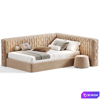 BOCA MINIBED Kids Bed By Boca 3D Model Corona