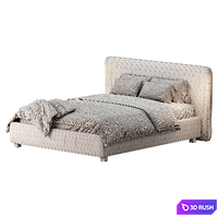 Barry bed with compartment 3D Model Corona