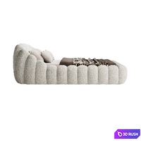Roche Bobois Bubble Bed 3D Model Corona